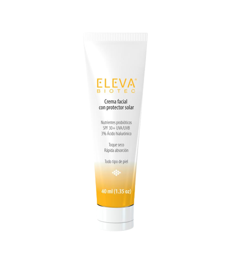 Crema Facial con Probióticos y Protección Solar SPF 30+